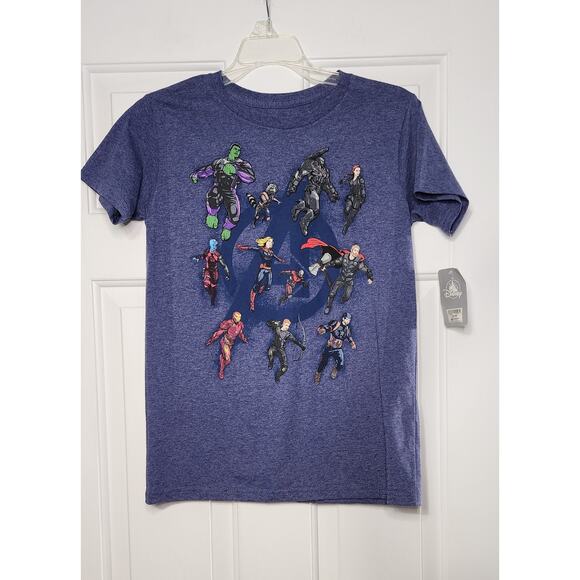 Marvel's Avengers: Endgame Cast T-Shirt for Boys Size‎ XL 14 NWT - Picture 1 of 4